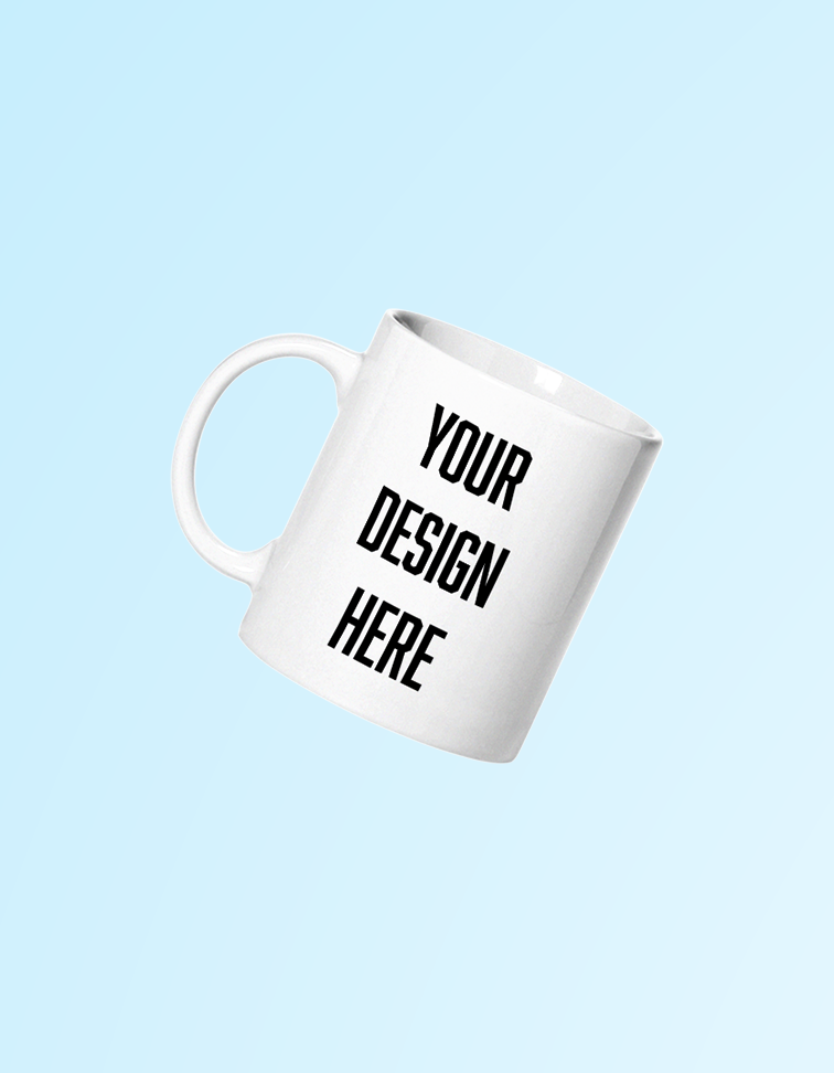 Custom 11oz. White Glossy Mug | Grace & Fire Designz