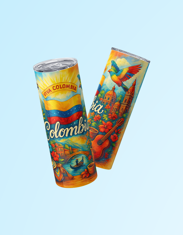 Colombia 20oz. Tumbler | Grace & Fire Designz