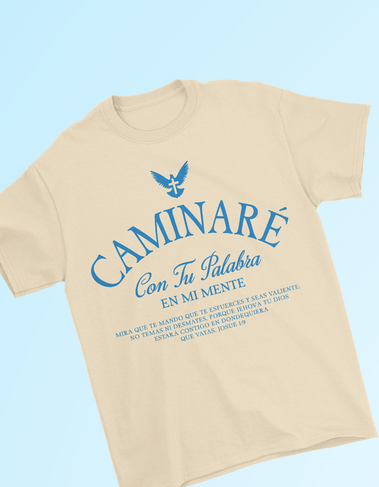 Caminare con Tu Palabra - Unisex T-Shirt | Grace & Fire Designz