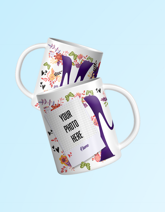 Custom 11oz White Mug Add your Photo | Grace & Fire Designz