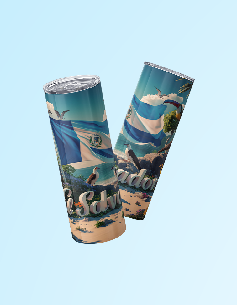 El Salvador 20oz. Tumbler | Grace & Fire Designz