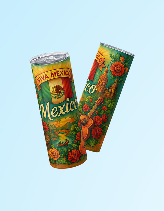 Mexico 20oz. Tumbler | Grace & Fire Designz