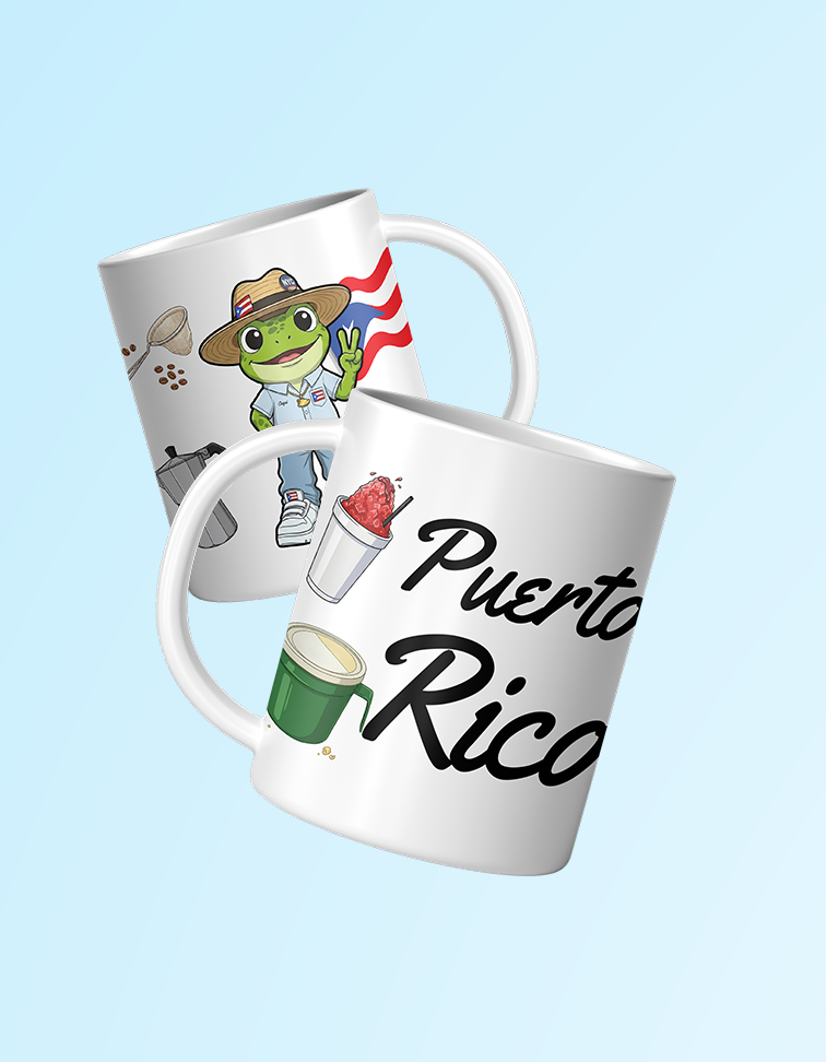 Puerto Rican 11oz Mug | Grace & Fire Designz Limited Pre-Order