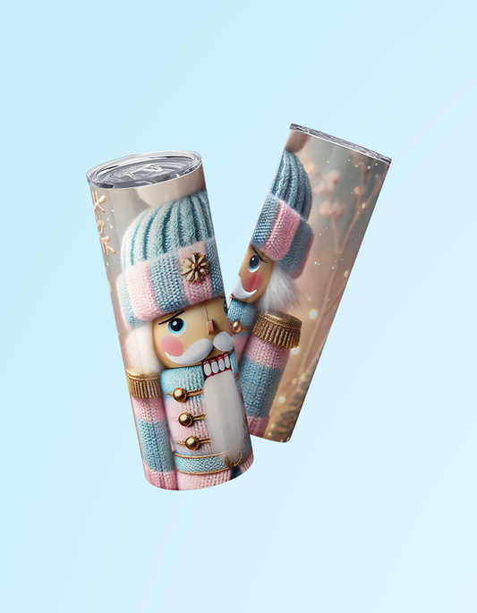 Nutcracker Crochet 20oz. Tumbler | Grace & Fire Designz