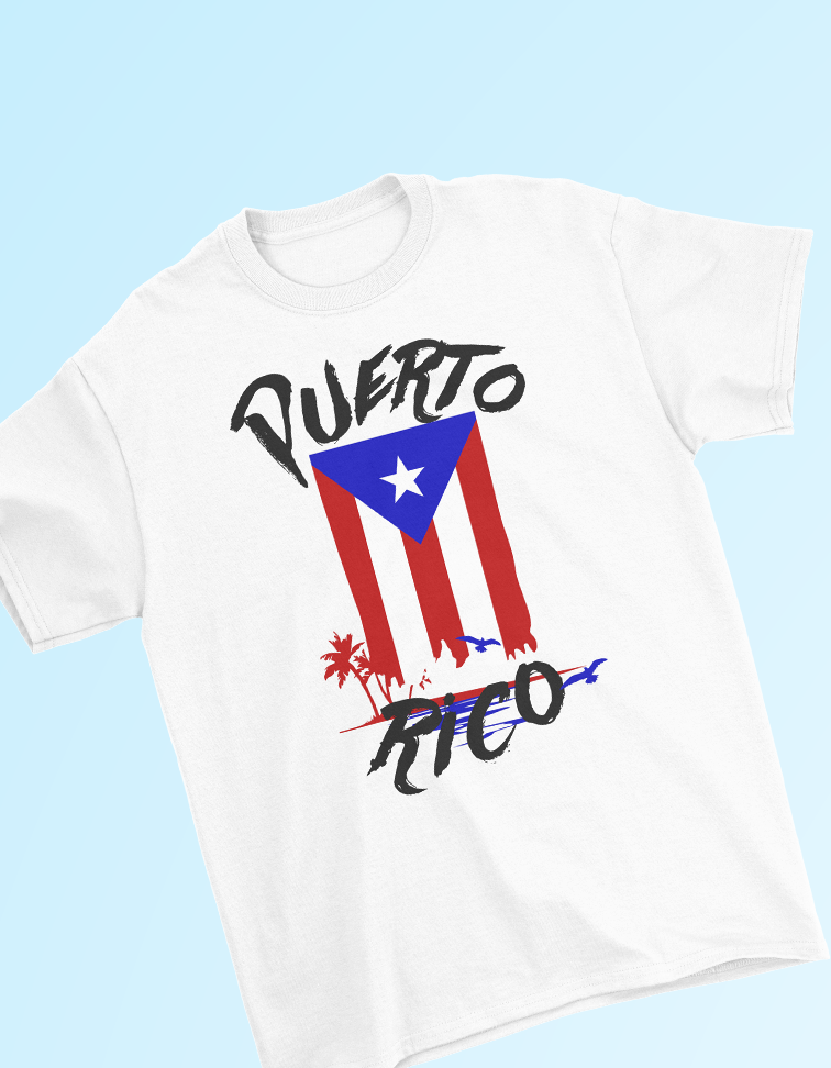 Puerto Rico T-Shirt Grace & Fire Designz Exclusive