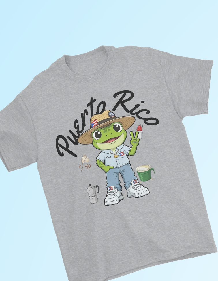 Puerto Rican T-Shirt | Grace & Fire Designz Limited Edition Pre-Order