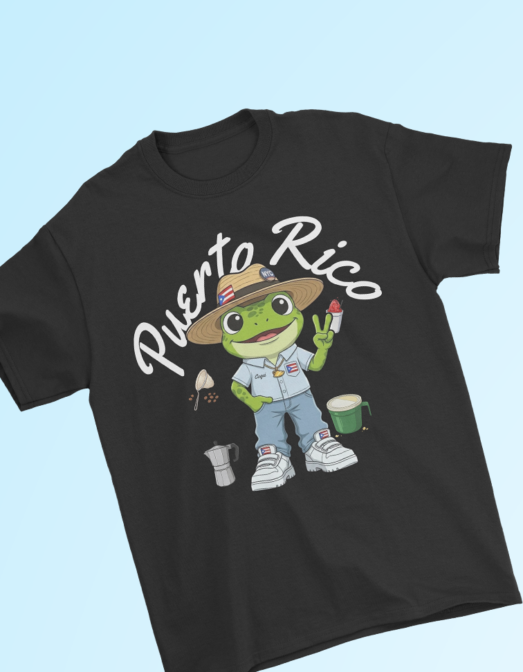 Puerto Rican T-Shirt | Grace & Fire Designz Limited Edition Pre-Order