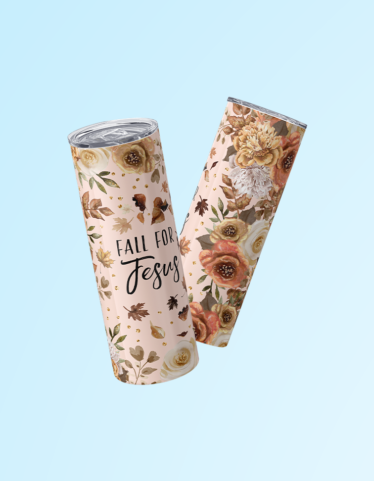 Fall for Jesus 20oz. Tumbler | Grace & Fire Designz