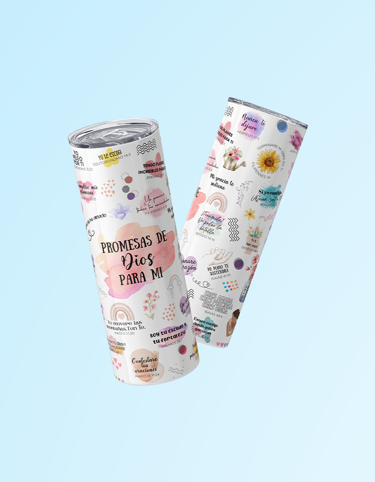 Promesas de Dios (Mujer) 20oz. Tumbler 
