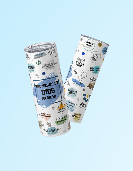 Promesas de Dios (Hombre) 20 oz. Tumbler